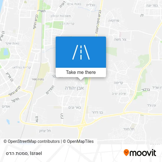 סמטת הדס map