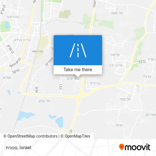 Карта סנונית