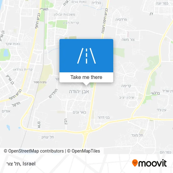Карта תל צור