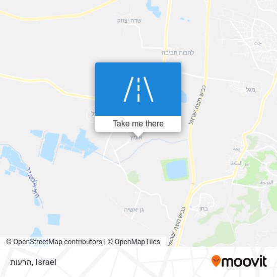הרעות map