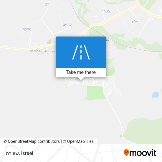 שעורה map