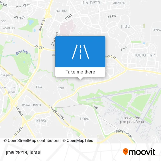 Карта אריאל שרון