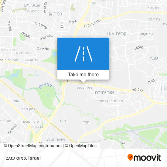 Карта כמוס עגיב
