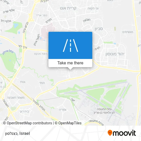 Карта כצנלסון