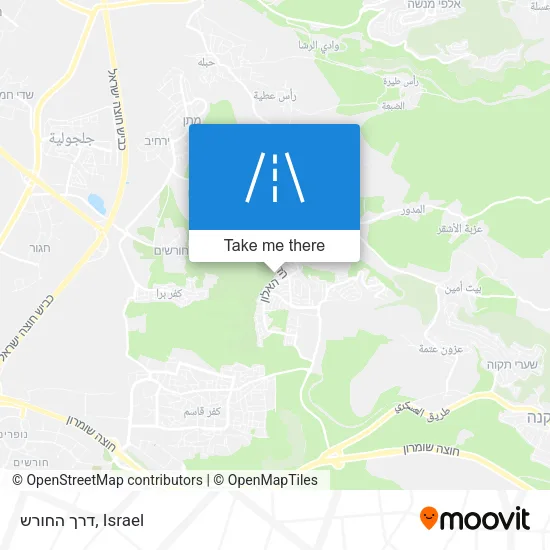 Карта דרך החורש