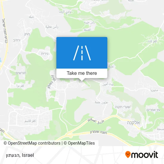 הגעתון map
