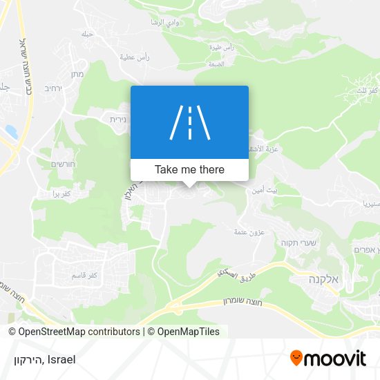 Карта הירקון