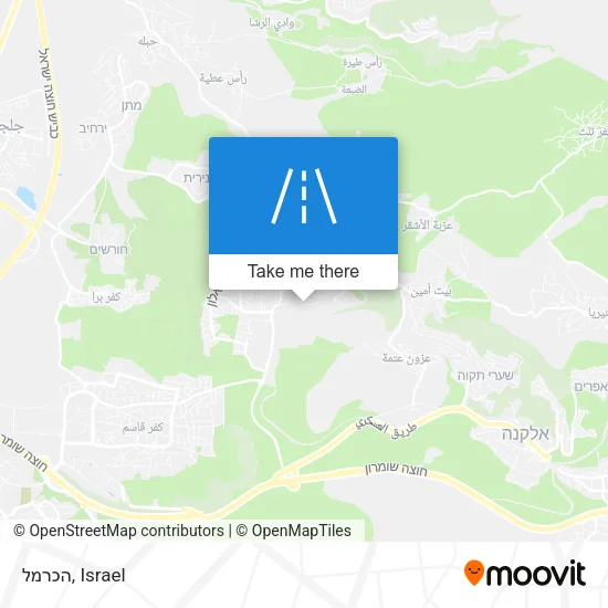 Карта הכרמל