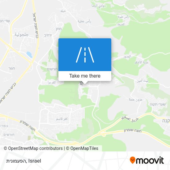 הפעמונית map