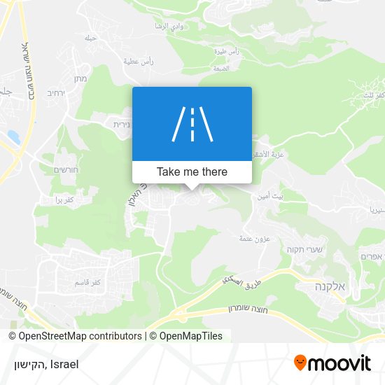 Карта הקישון