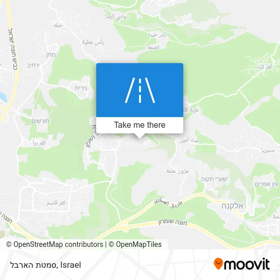 Карта סמטת הארבל