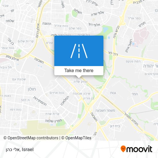 אלי כהן map