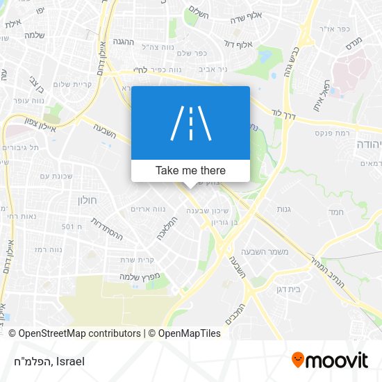 הפלמ"ח map