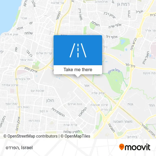 Карта הפרדס