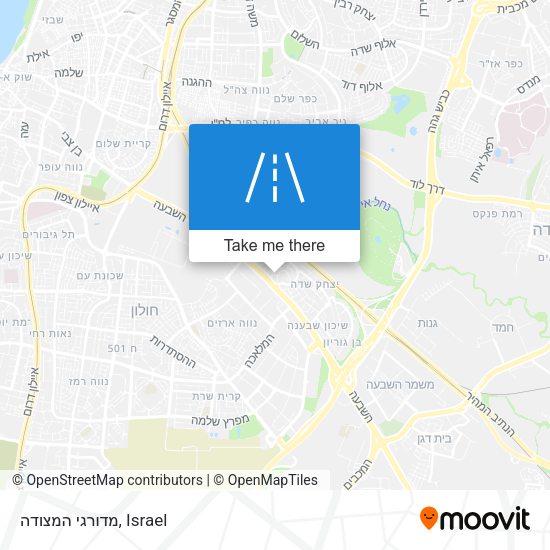 מדורגי המצודה map