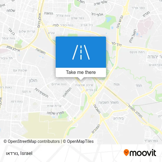 Карта נורדאו