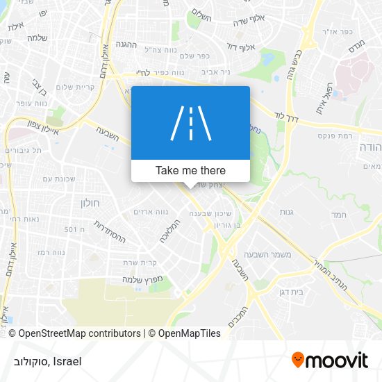סוקולוב map