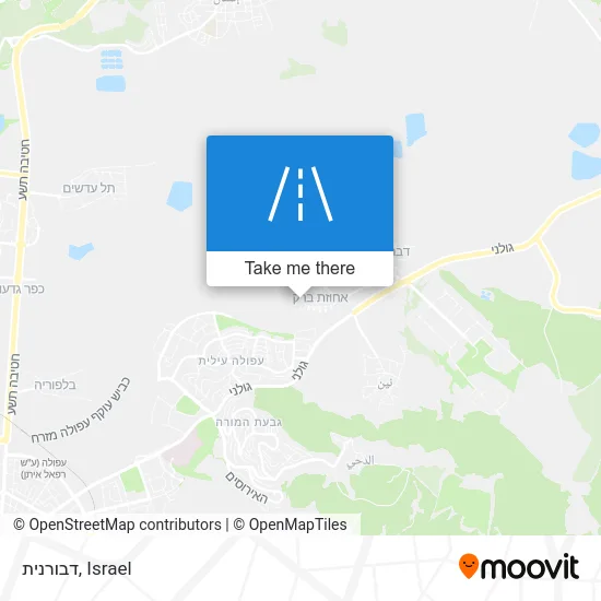 Карта דבורנית