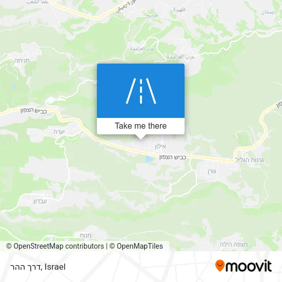 Карта דרך ההר