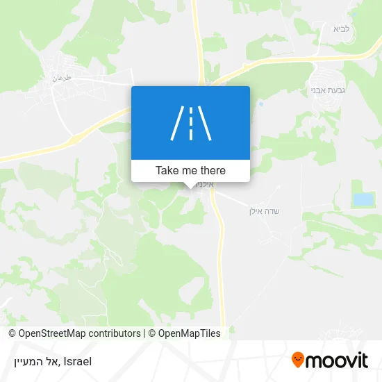 Карта אל המעיין