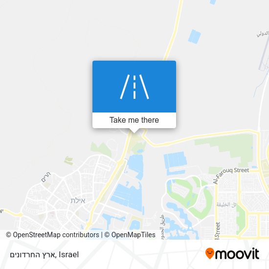 ארץ החרדונים map