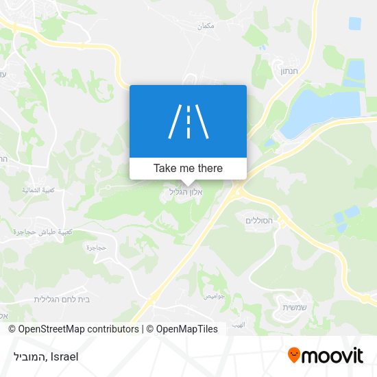 Карта המוביל