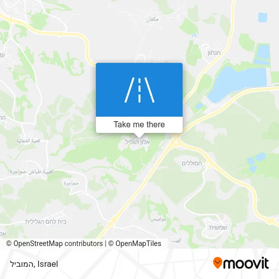 Карта המוביל