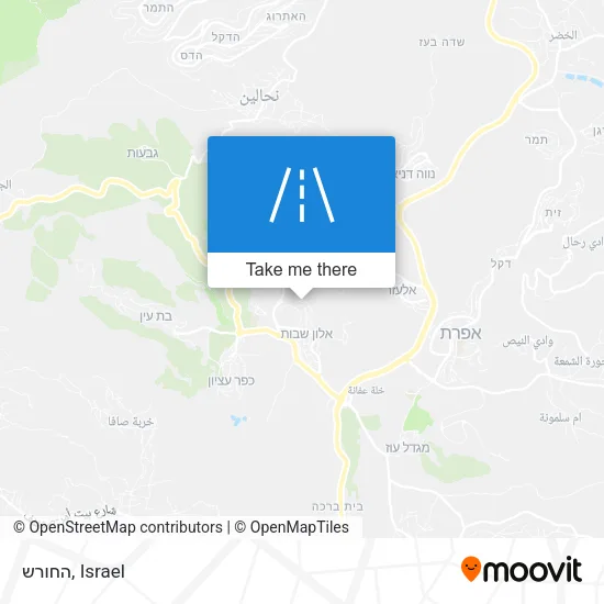 Карта החורש