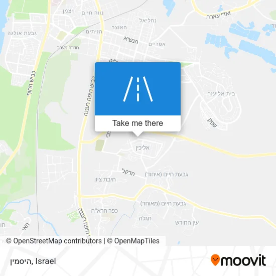 היסמין map