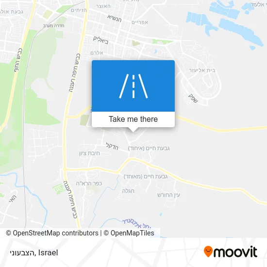 Карта הצבעוני