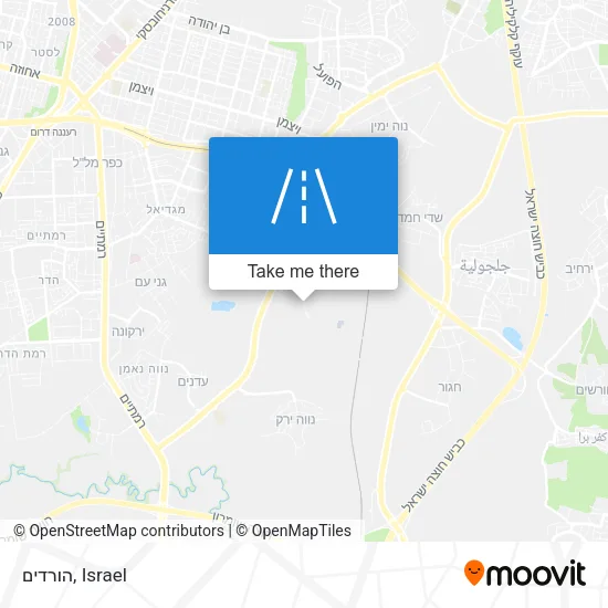 Карта הורדים