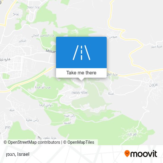 הגפן map