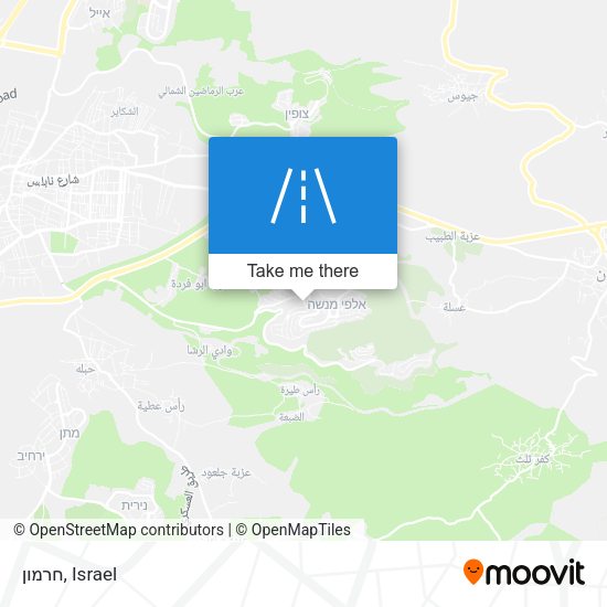 חרמון map