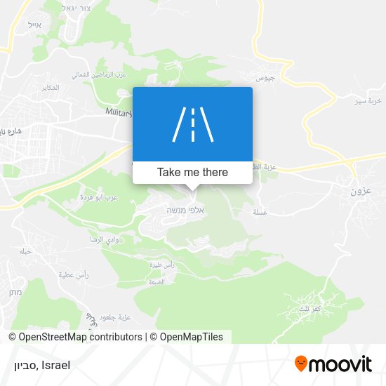 סביון map