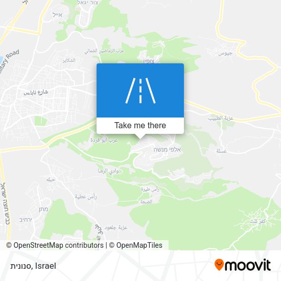 סנונית map