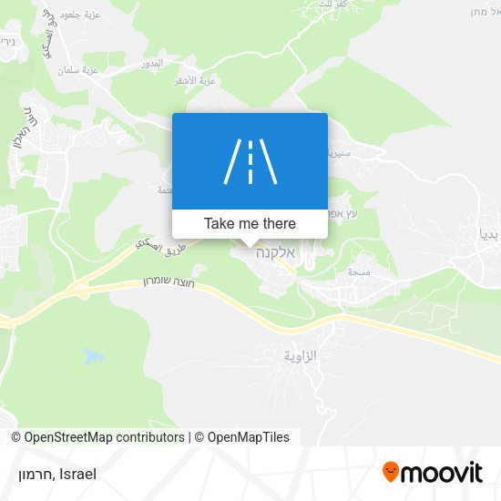חרמון map