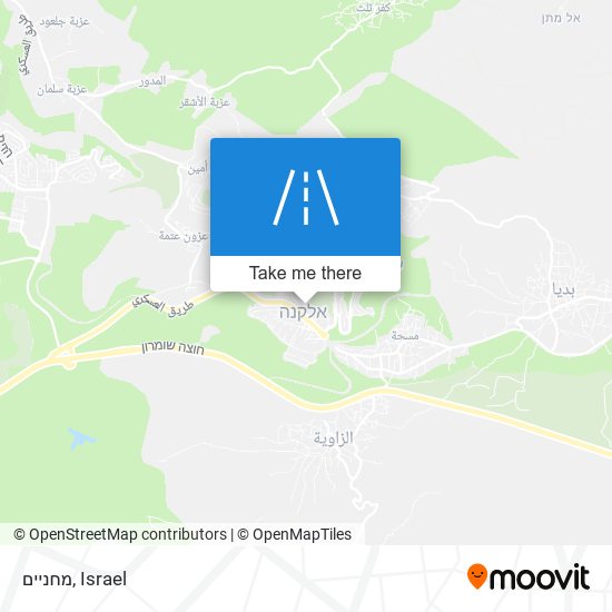 מחניים map