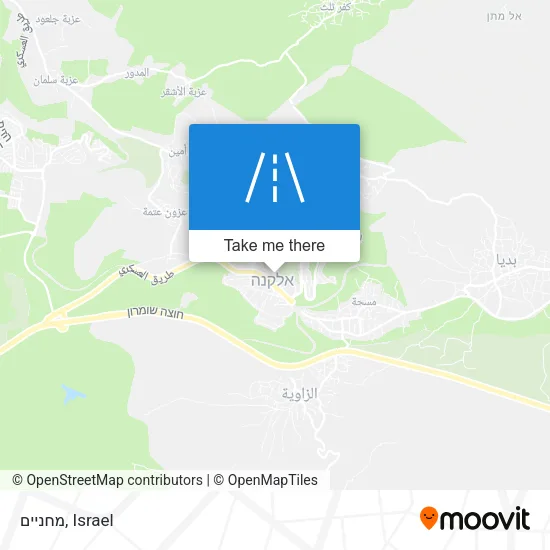 Карта מחניים