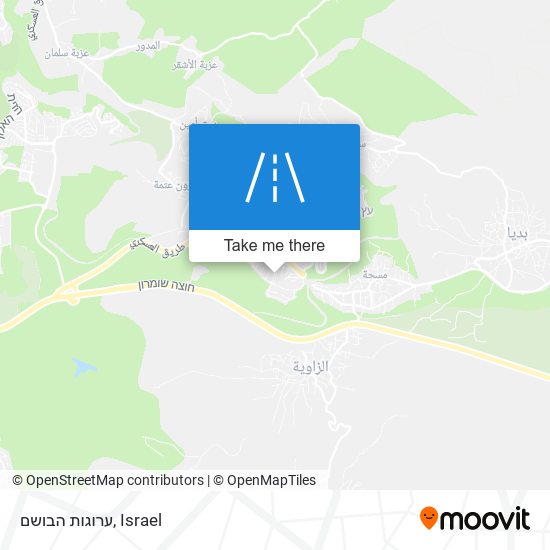 ערוגות הבושם map