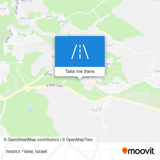 שומרי החומות map