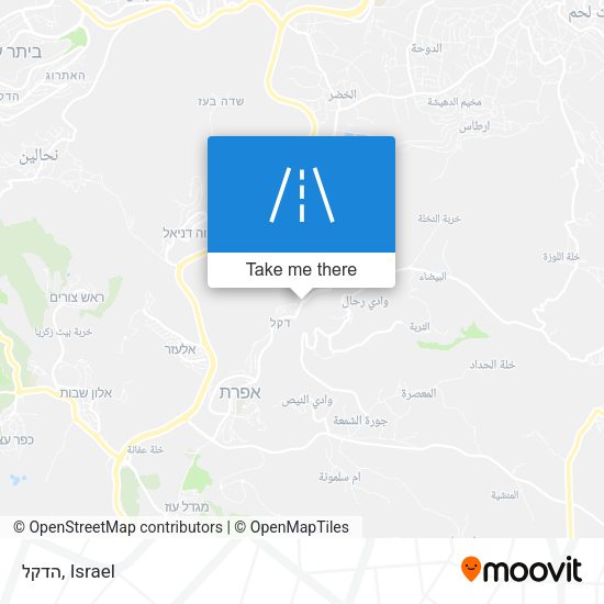 Карта הדקל