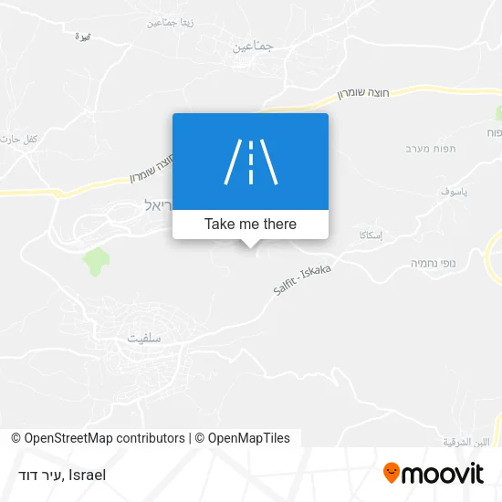 Карта עיר דוד