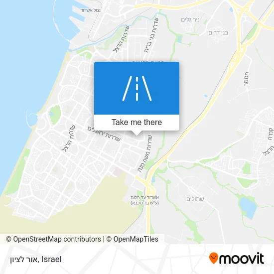 Карта אור לציון