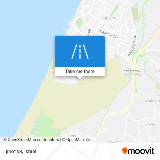 אפרסמון map