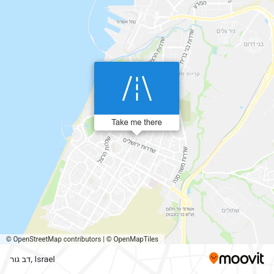Карта דב גור