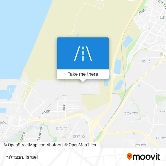 Карта המגדלור