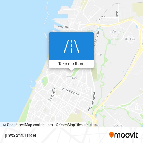 Карта הרב מיימון
