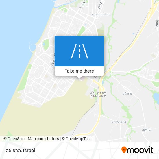 הרפואה map