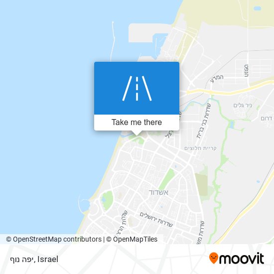 יפה נוף map