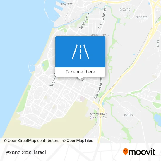 Карта מבוא החמציץ